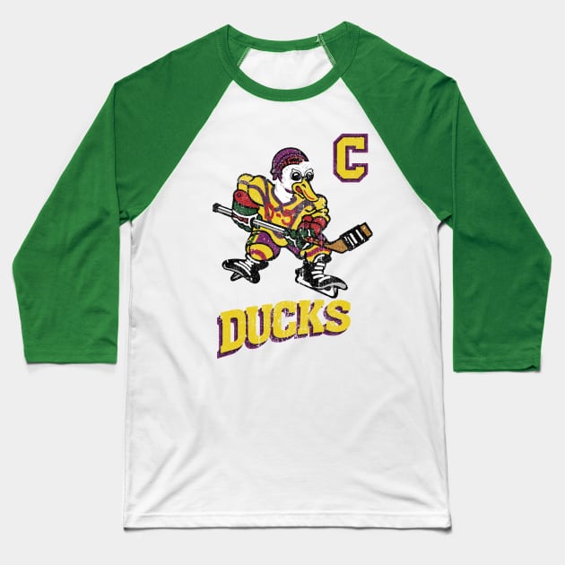 Ducks Captain Jersey Baseball T-Shirt by huckblade